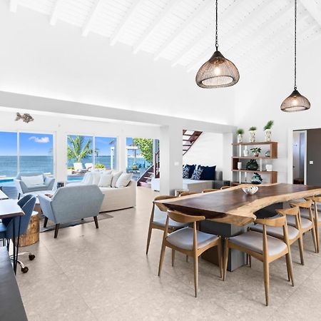 Surfsong Villa- Luxury Water Front Villa For 12 Maho Exterior photo