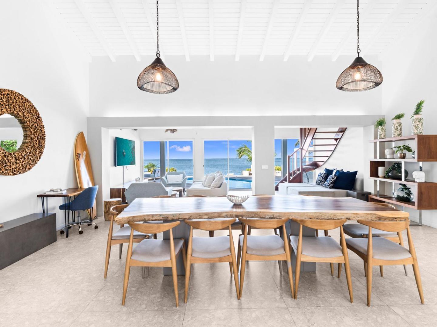 Surfsong Villa- Luxury Water Front Villa For 12 Maho Exterior photo
